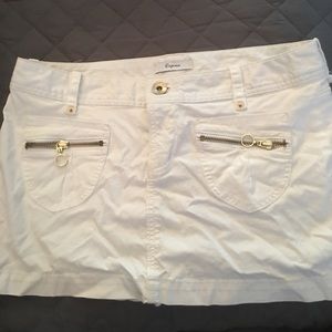 Express cotton skirt